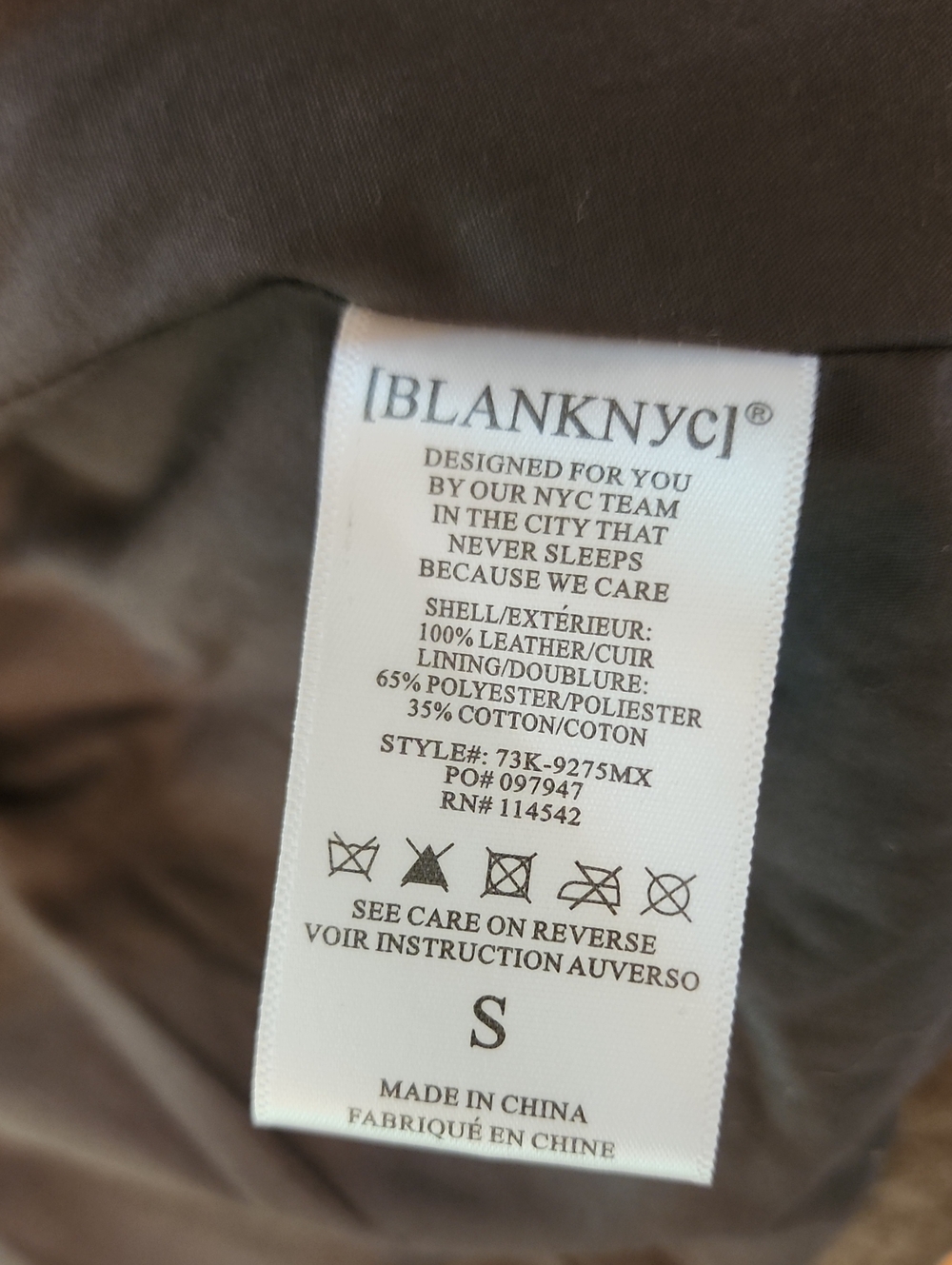 Blank NYC Suede Moto Vest - Charcoal Gray - Picture 6 of 16